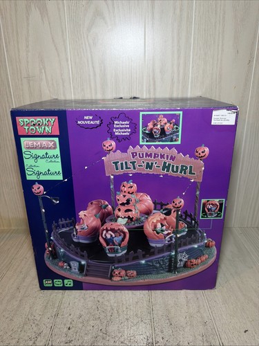 Lemax spooky town pumpkin - spooky,