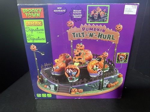 Lemax spooky town pumpkin - spooky,
