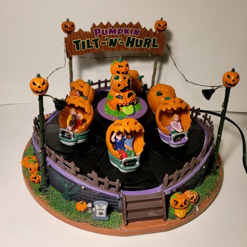 Lemax spooky town pumpkin - lemax,
