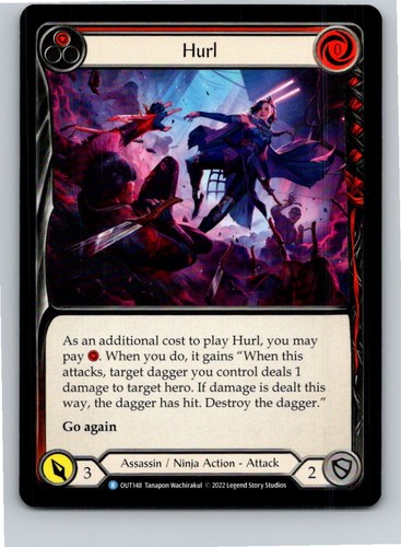 Flesh and blood hurl - blood, (red)