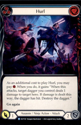 Hurl out150 flesh and - hurl, (blue)